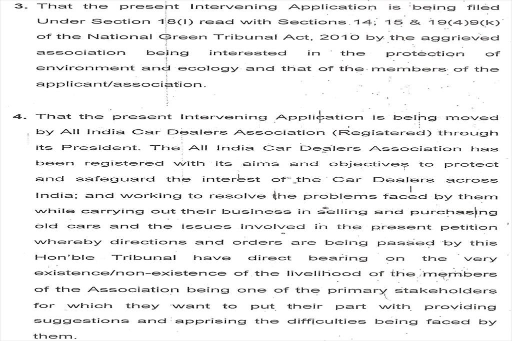 LETTER OF ASSOCIATION