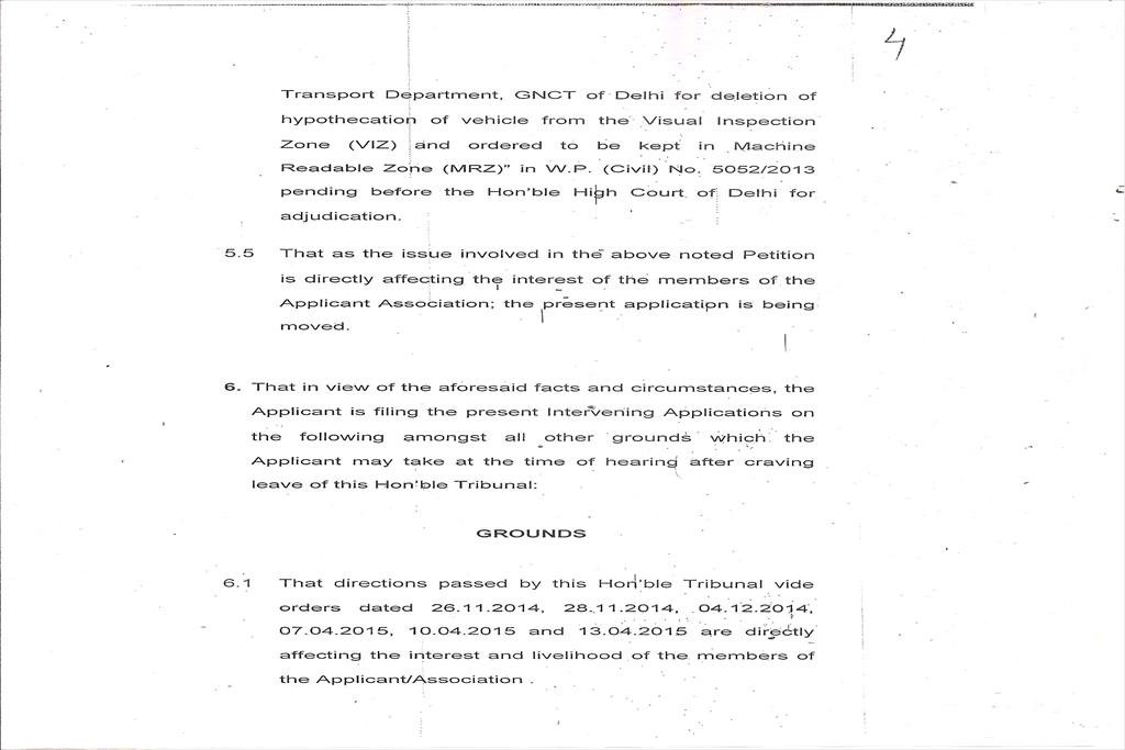 LETTER OF ASSOCIATION