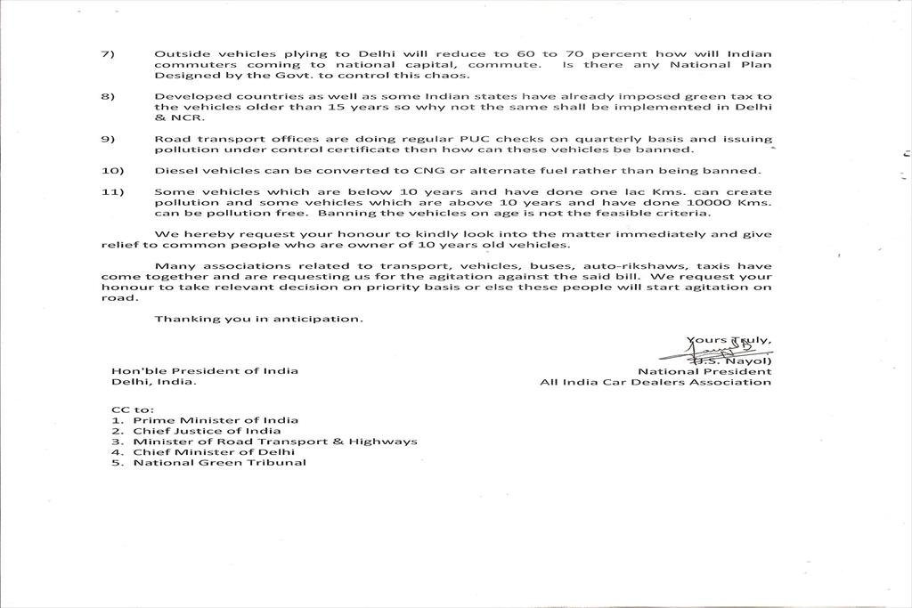 LETTER OF ASSOCIATION