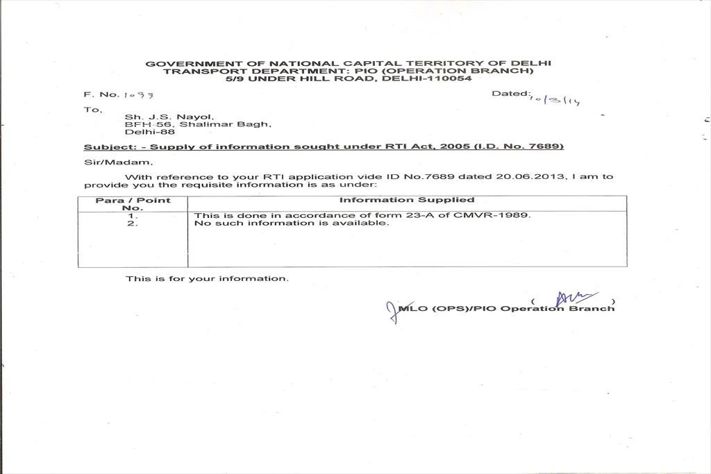 LETTER OF ASSOCIATION