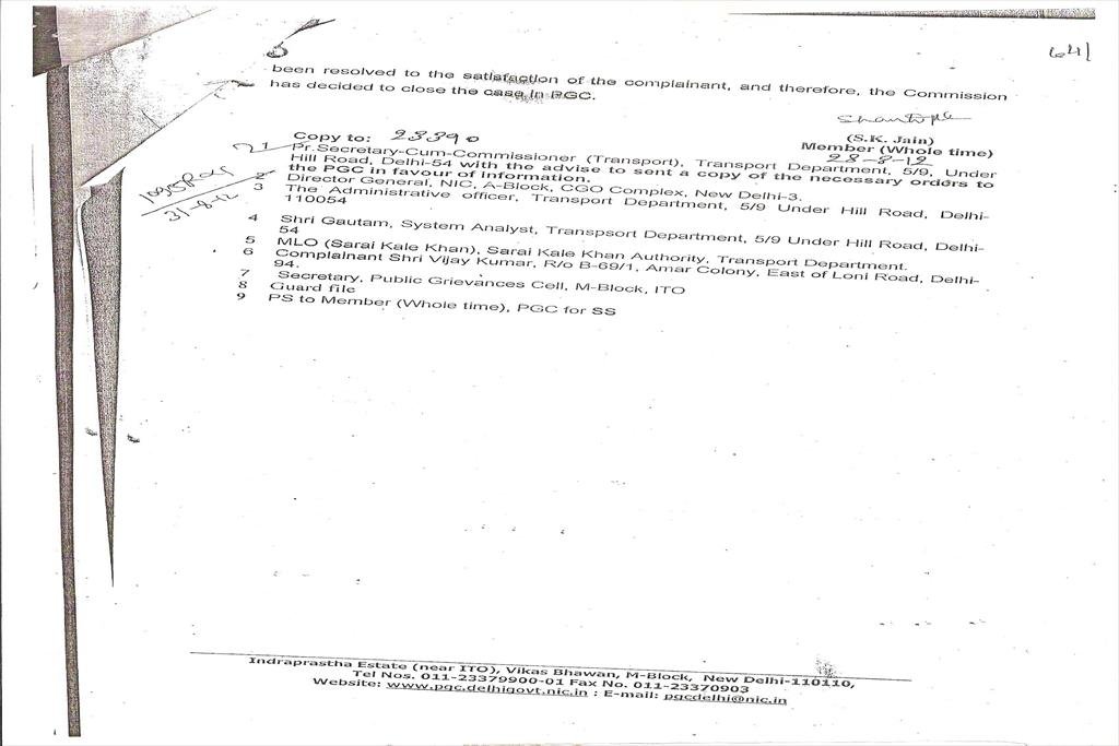 LETTER OF ASSOCIATION