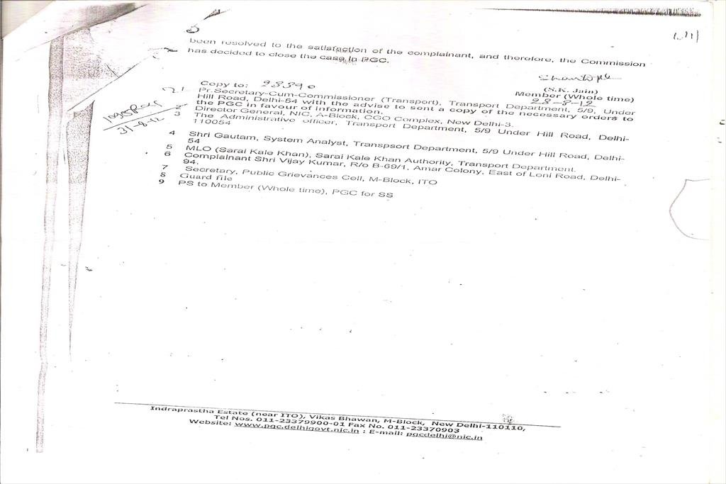 LETTER OF ASSOCIATION