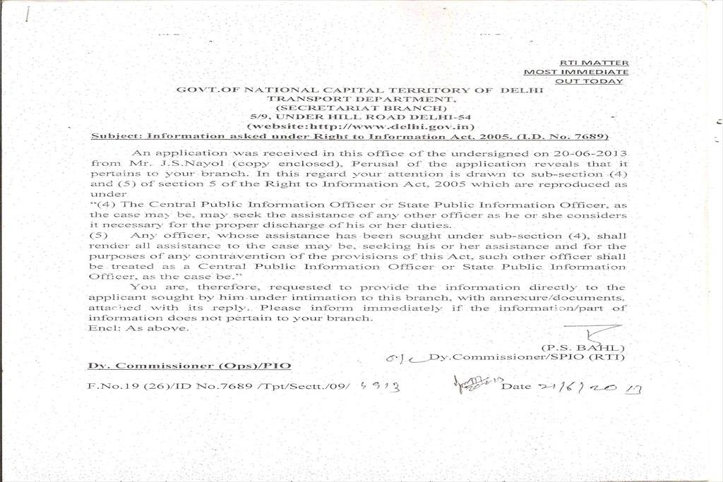 LETTER OF ASSOCIATION