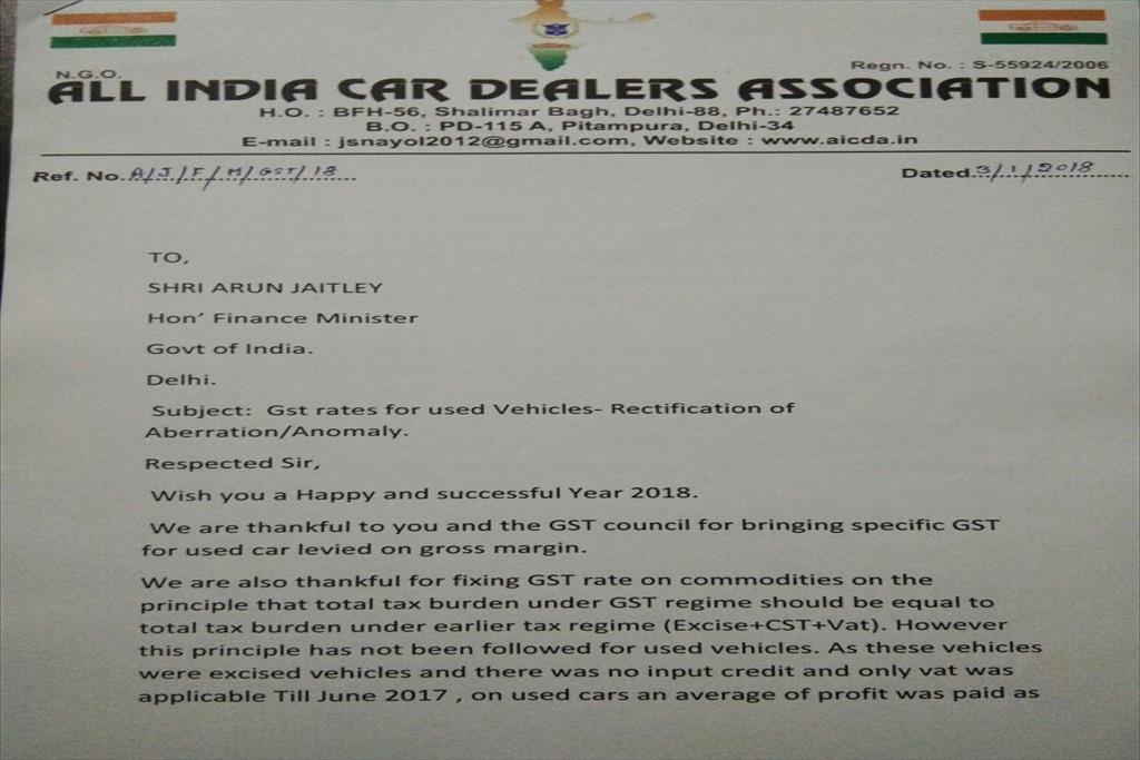 LETTER OF ASSOCIATION